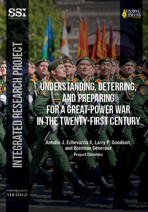 Cover for Understanding, Deterring, and Preparing for a Great-Power War in the Twenty-First Century